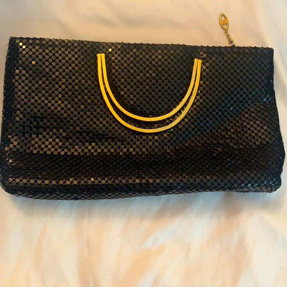Sold 1950’s Vintage Black Clutch